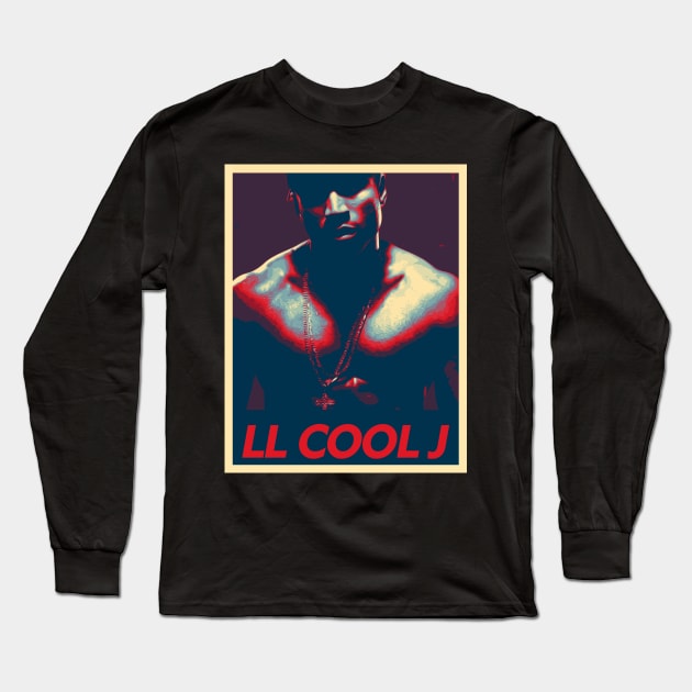 Pop Art Ll Cool J Long Sleeve T-Shirt by MuraiKacerStore